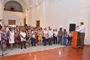 Roberto Bueno inauguración