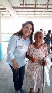Legislaré a favor de los maestros en toda la entidad Judith Pineda
