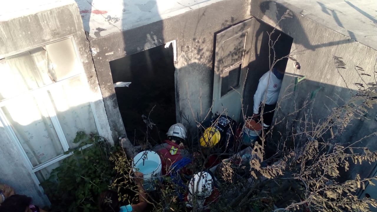 Incendio casa Arboledas San Ramón 3