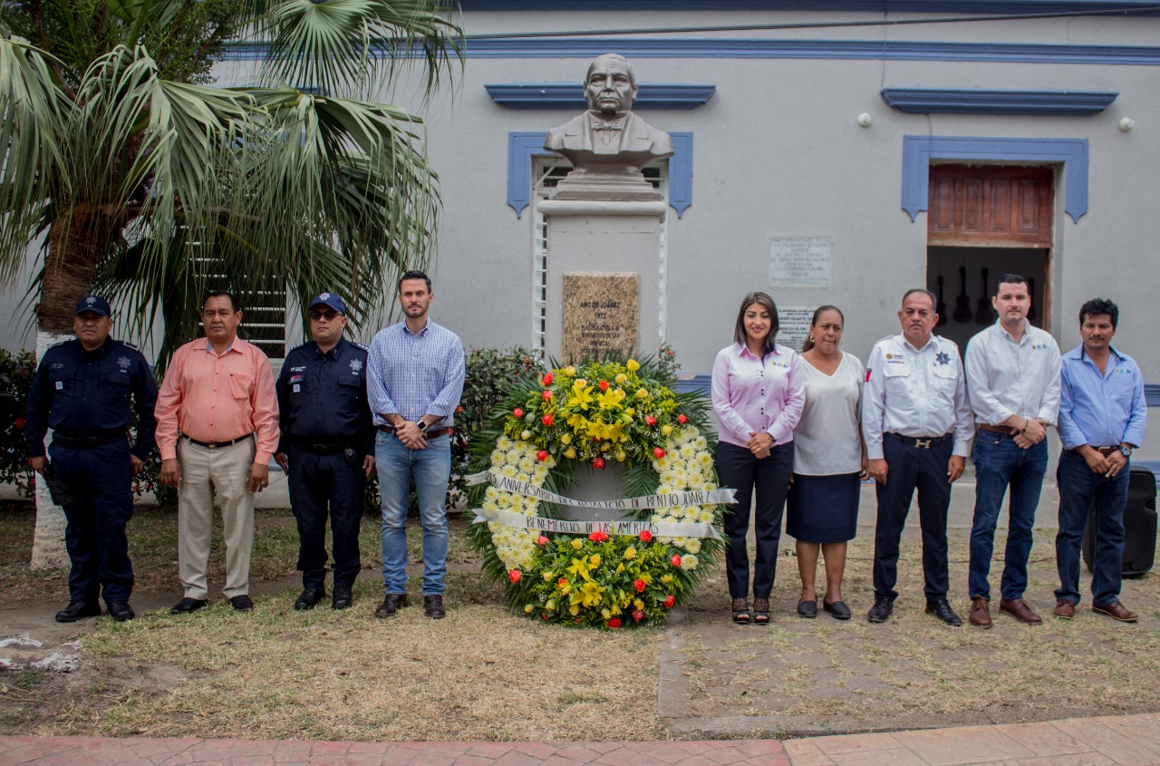 Conmemoran Natalicio de Benito Juarez 3