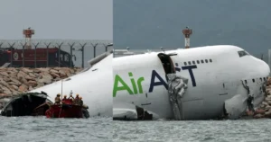 Tragedia-aerea-Dos-fallecidos-tras-estrellarse-un-avion-de-carga-en-la-pista-del-Aeropuerto-de-Hong-Kong-Foto-por-Reuters